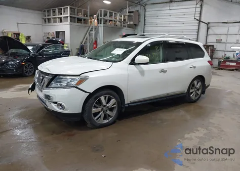 2014 Nissan Pathfinder S/Sv/Sl/Platinum from USA, damaged, VIN 5N1AR2MM6EC611381